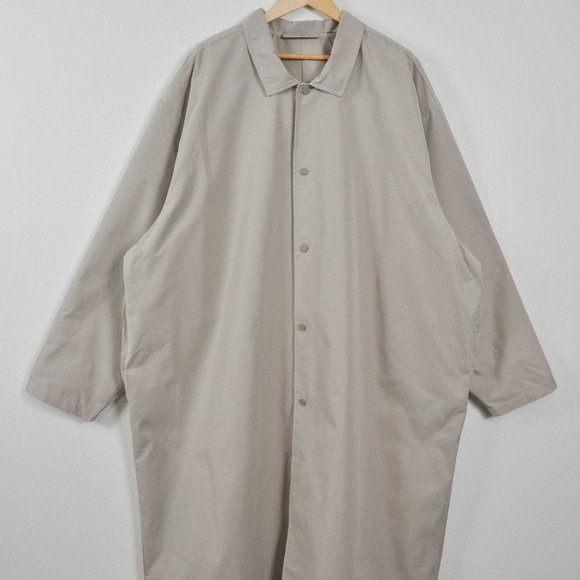 Essentials Long Trench Coat - Picture 6 of 11